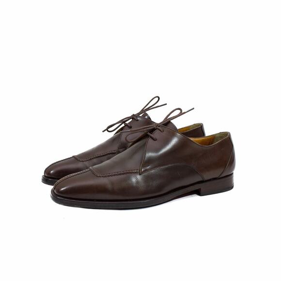 RERE Hermès By John Lobb Split Toe Derby Calfskin Leather Dress Shoes US11 main image 6